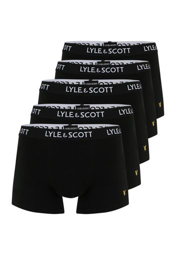 Lyle & Scott Boxer 'MILLER'  giallo / nero / bianco