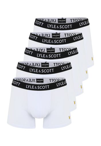 Lyle & Scott Boxer 'MILLER'  giallo / nero / bianco