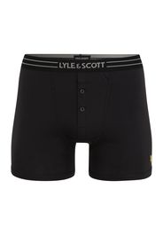 Lyle & Scott Boxer 'Lewis'  nero / grigio / giallo