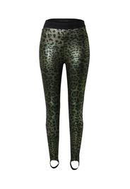 MAC Leggings  verde / nero