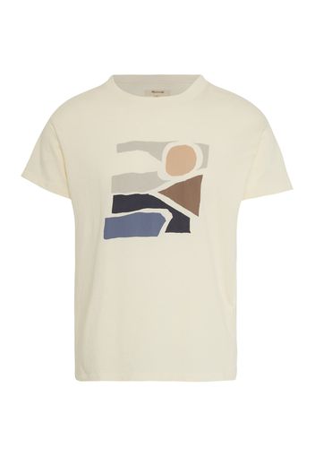 Madewell Maglietta  crema / bianco / navy / marrone