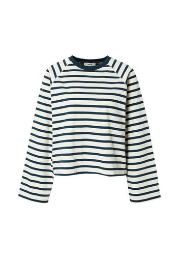 MADS NORGAARD COPENHAGEN Camicia da notte  verde scuro / bianco