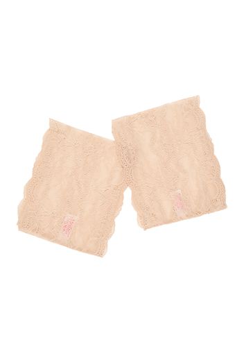 MAGIC Bodyfashion Calza overknee 'Be Sweet To Your Legs Lace'  beige