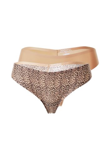 MAGIC Bodyfashion String 'Dream Invisibles'  marrone / marrone chiaro