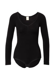 MAGIC Bodyfashion Body 'Longsleeve Bodysuit Bamboo'  nero