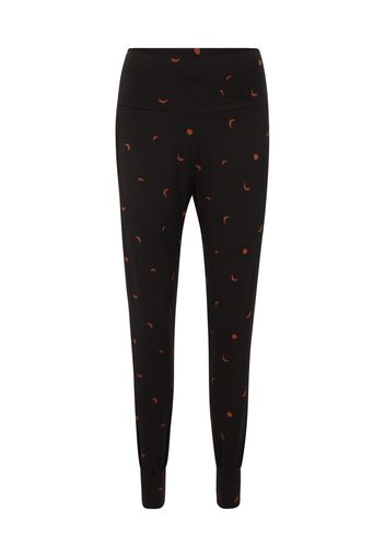 Maloja Leggings 'Signora'  nero / rosso