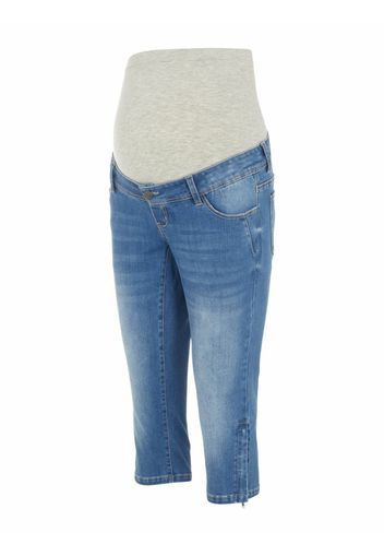 MAMALICIOUS Jeans 'Pixie'  blu denim / grigio sfumato