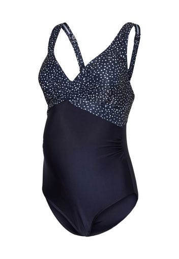 MAMALICIOUS Costume intero  navy / bianco