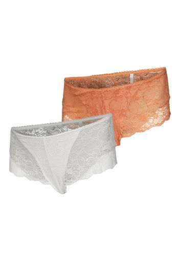 MAMALICIOUS Panty 'NEW ZENINA'  arancione / bianco