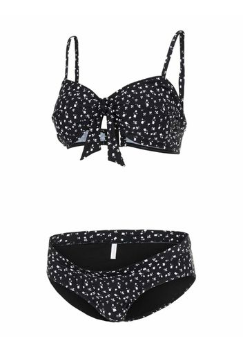 MAMALICIOUS Bikini 'Ofelia'  nero / bianco