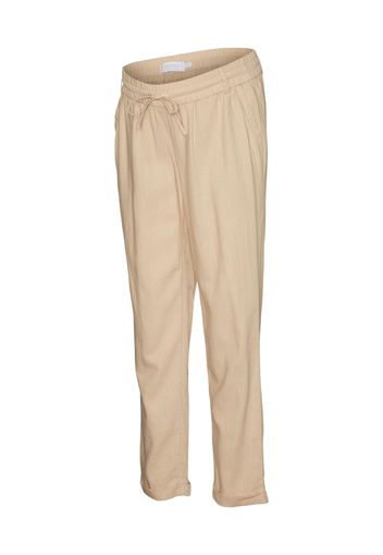 MAMALICIOUS Pantaloni 'BEACH'  beige scuro