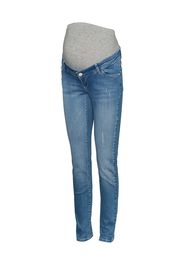 MAMALICIOUS Jeans 'Arctic'  blu denim / grigio sfumato