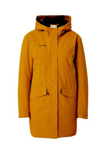 MAMMUT Cappotto outdoor 'Chamuera'  cognac / nero