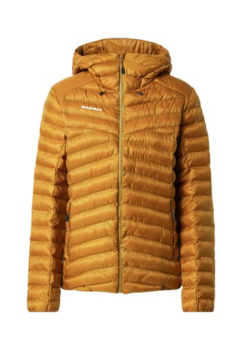 MAMMUT Giacca per outdoor 'Albula'  giallo / bianco