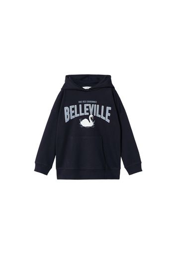 MANGO KIDS Felpa 'BELLE'  navy / bianco / blu chiaro / melone