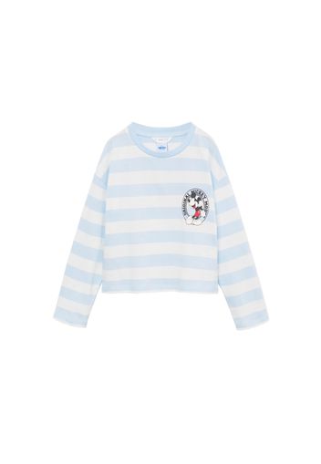 MANGO KIDS Maglietta 'RUGBY'  blu chiaro / rosso chiaro / nero / bianco