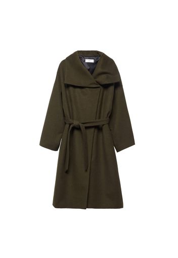 MANGO Cappotto di mezza stagione 'Jungle'  verde scuro