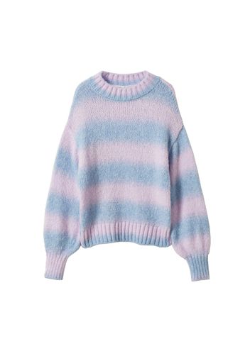 MANGO Pullover 'Rocho'  lilla pastello / blu chiaro