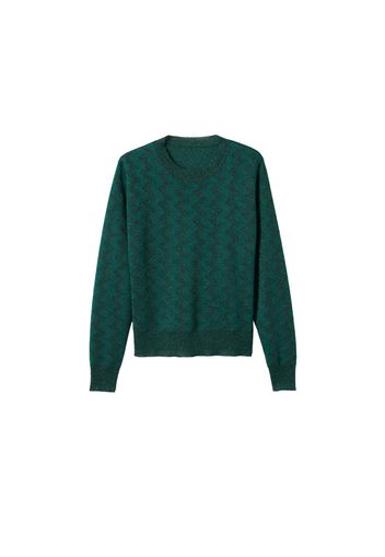 MANGO Pullover 'logan'  verde scuro