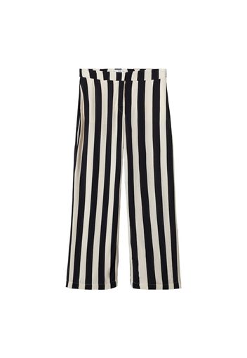 MANGO Pantaloni 'Ald'  nero / bianco