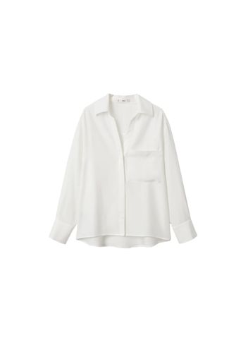 MANGO Camicia da donna 'Limone'  bianco