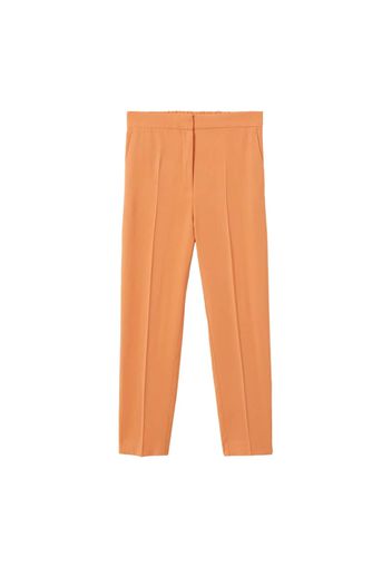 MANGO Pantaloni con piega frontale 'Tempo'  arancione