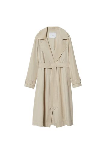 MANGO Cappotto estivo 'Taxi'  beige chiaro