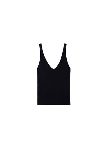 MANGO Top in maglia 'Gimnasti'  nero