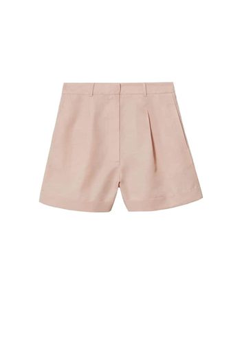 MANGO Pantaloni con pieghe  rosa