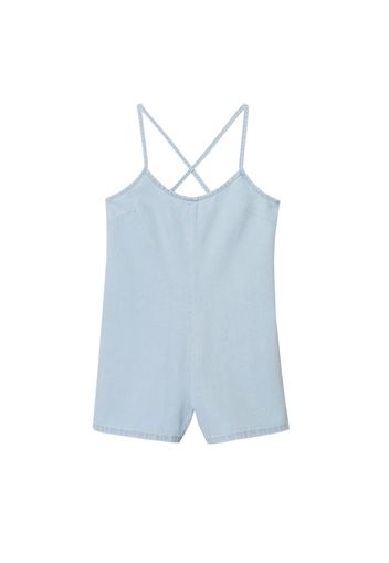 MANGO Tuta jumpsuit 'Elle'  blu cielo