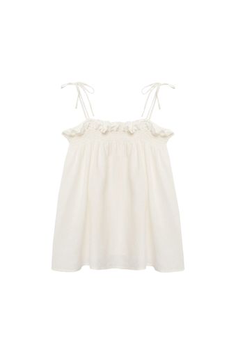 MANGO Top 'POP'  offwhite