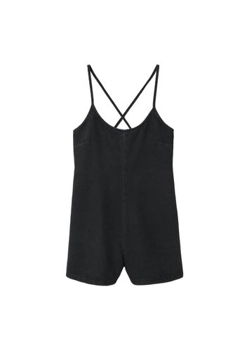 MANGO Tuta jumpsuit 'elle'  nero