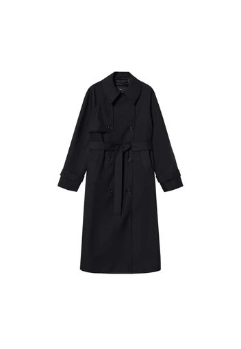 MANGO Cappotto di mezza stagione 'Mustang'  nero