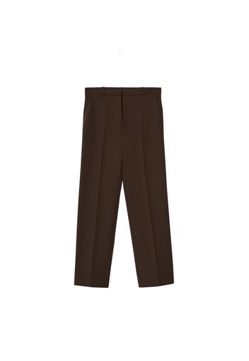 MANGO Pantaloni con piega frontale 'Lupe'  cioccolato