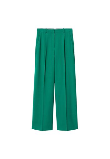 MANGO Pantaloni con pieghe 'Peter'  verde
