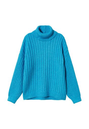 MANGO Pullover 'PITUFO'  azzurro