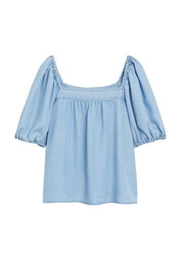 MANGO Camicia da donna 'Blauet'  blu chiaro