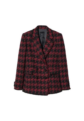 MANGO Blazer 'Kat'  rosso rubino / nero