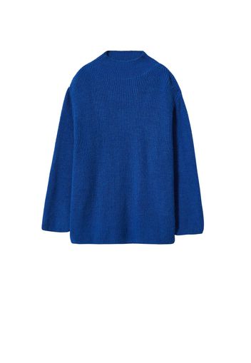 MANGO Pullover 'GRANDE'  blu