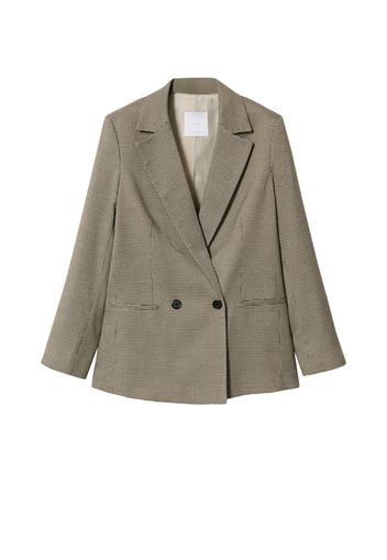 MANGO Blazer 'CHARLI'  crema / marrone