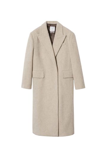 MANGO Cappotto di mezza stagione  beige sfumato