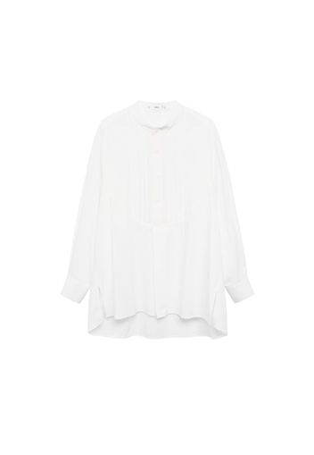 MANGO Camicia da donna  bianco sfumato