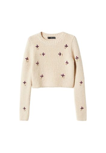 MANGO Pullover 'Ephoria'  beige