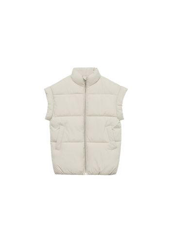 MANGO Gilet 'TRATRA'  grigio chiaro