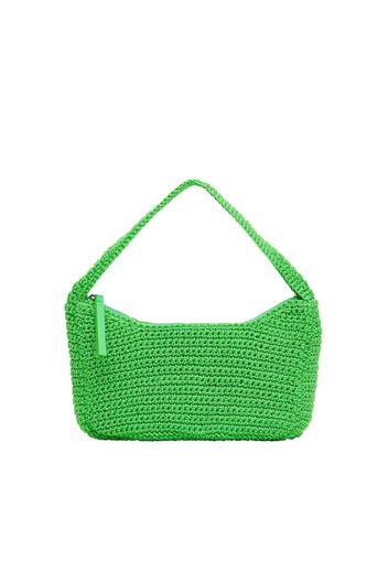 MANGO Borsa a spalla 'Alcudia'  verde