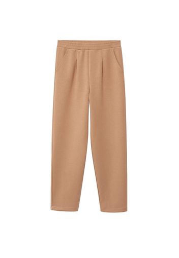 MANGO Pantaloni con pieghe 'Papier'  marrone chiaro