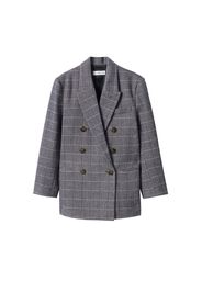 MANGO Blazer 'Telmo'  grigio scuro / marrone / écru