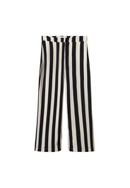 MANGO Pantaloni 'Ald'  nero / bianco