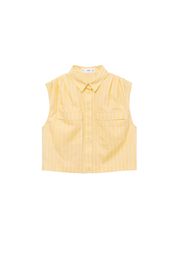 MANGO Camicia da donna 'RITA'  giallo / bianco