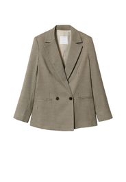 MANGO Blazer 'CHARLI'  crema / marrone